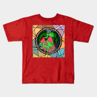 Snow White Stainglass Kids T-Shirt